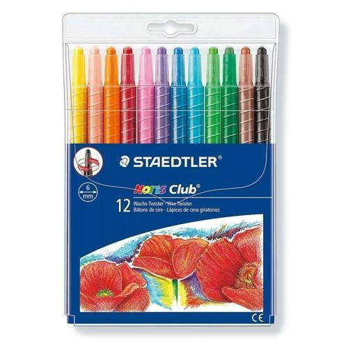 Staedtler Noris Club Wax twister- 12 shades (6mm)