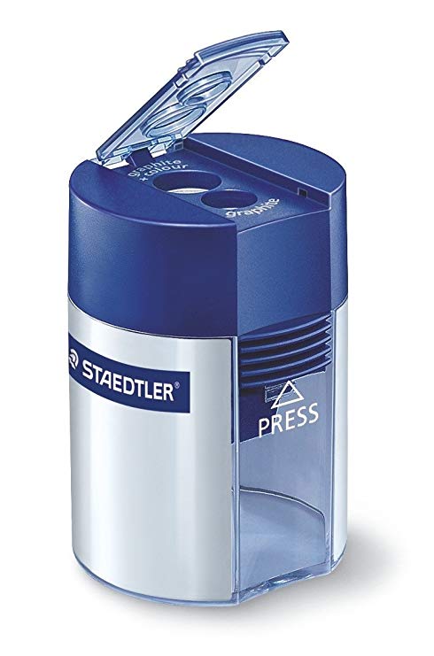 Staedtler Round tub Sharpener- Pack of 2