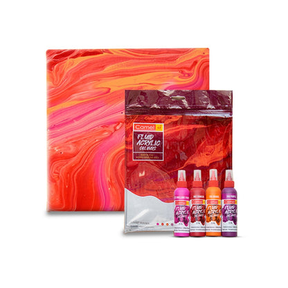 Camel Fluid Acrylic Colours