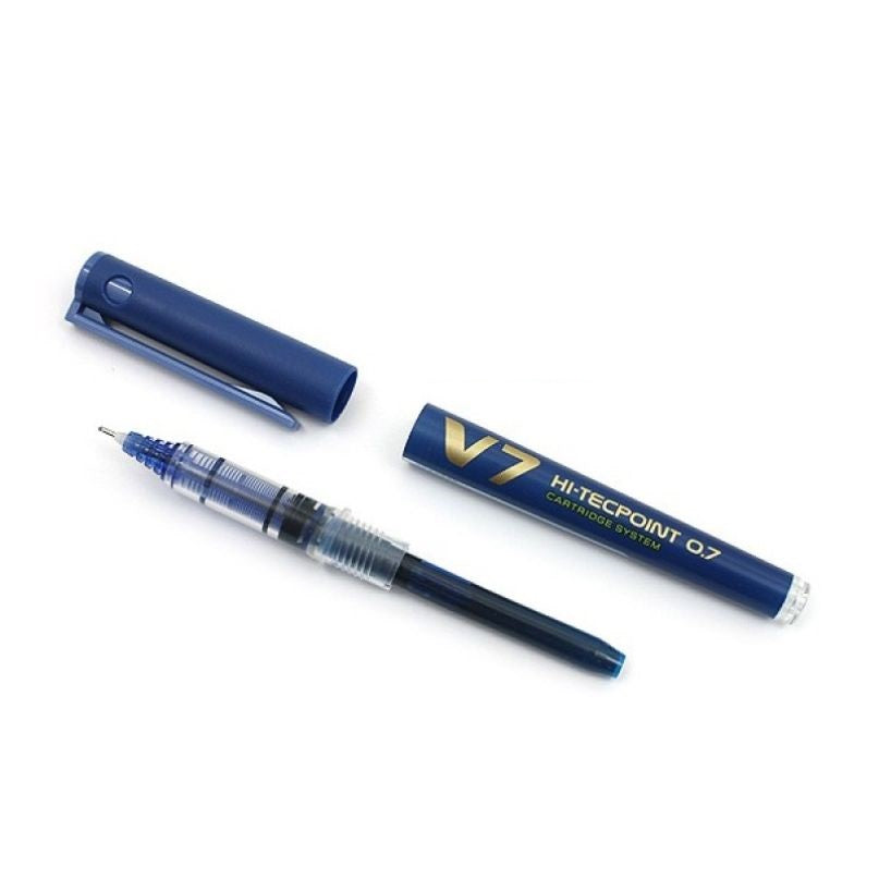 Pilot V7 Cartridge System Hi-Techpoint 0.7 Blue